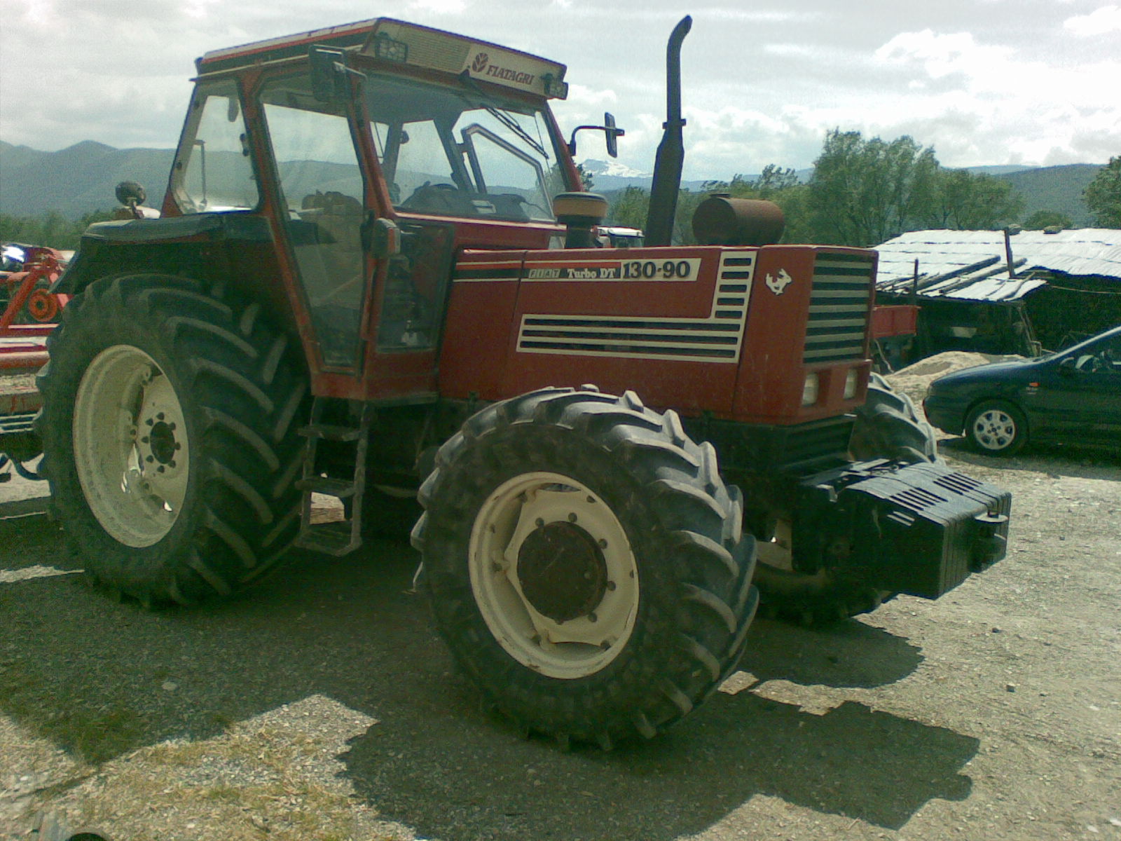 fiatagri 130-90 e fresa maschio sc 280