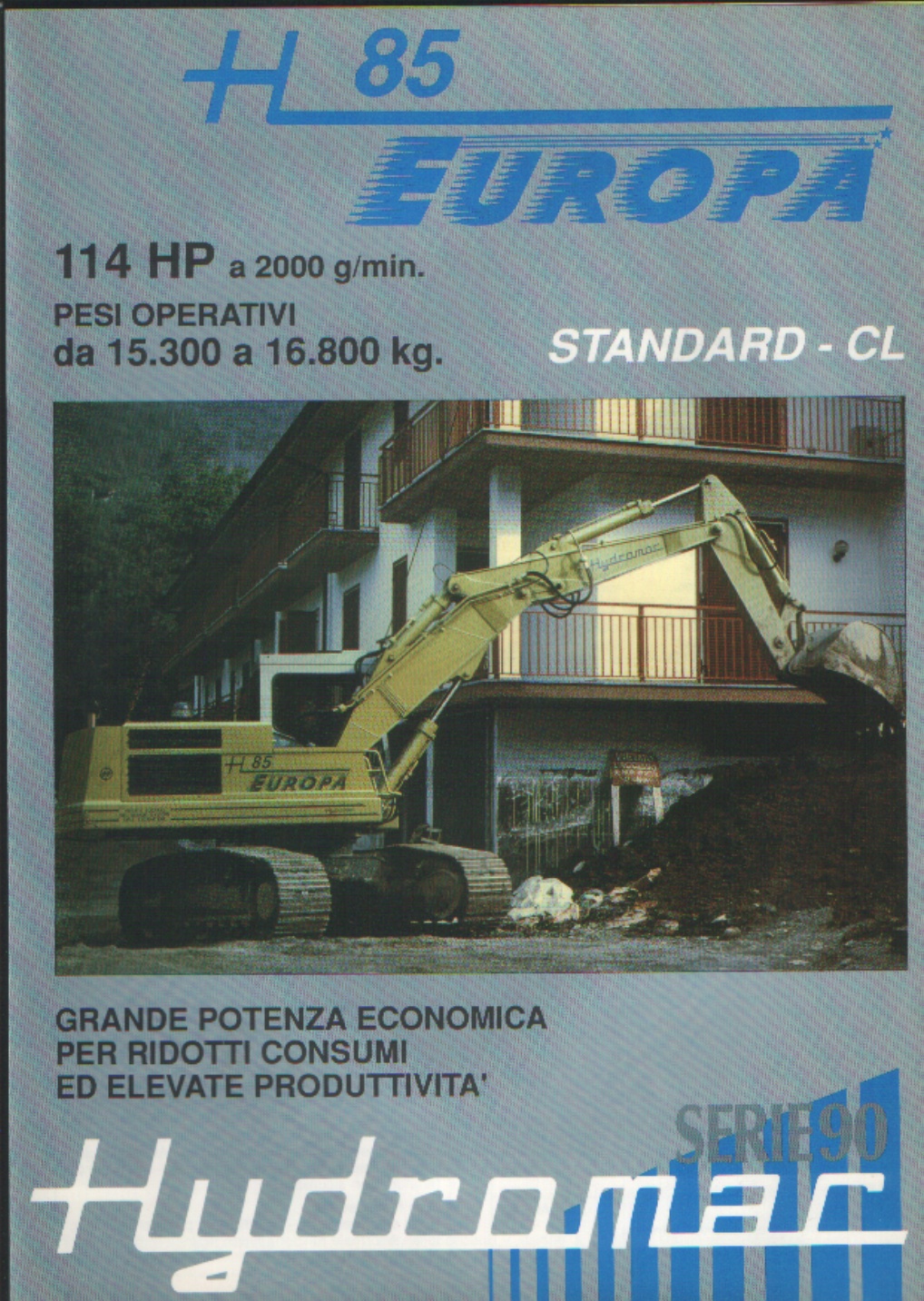 Hydromac H85 Europa serie90