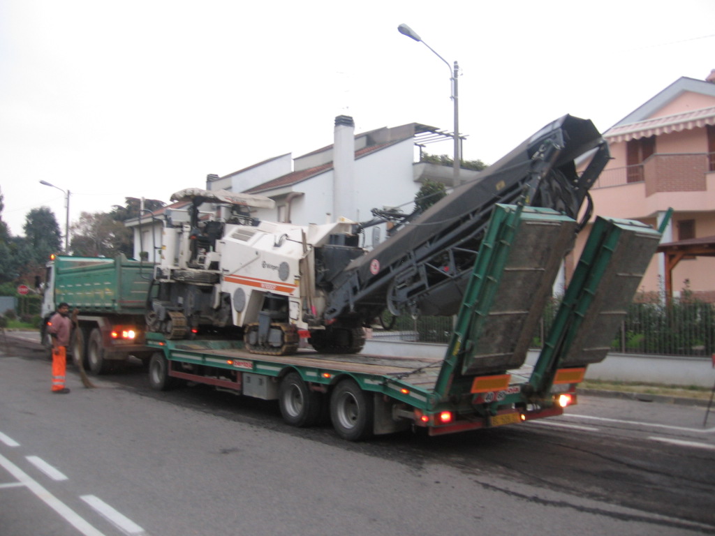 lavori stradali vie Galilei e Verdi a Muggiò impresa Cereda