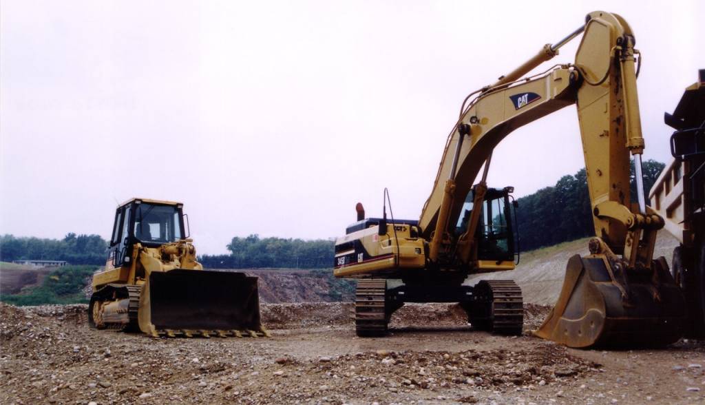 Cat 963C & Cat 345B LME
