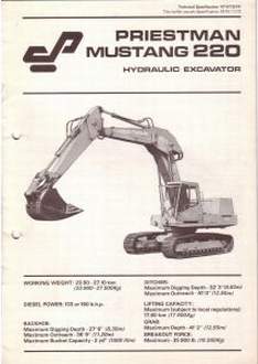 Priestman Mustang 220