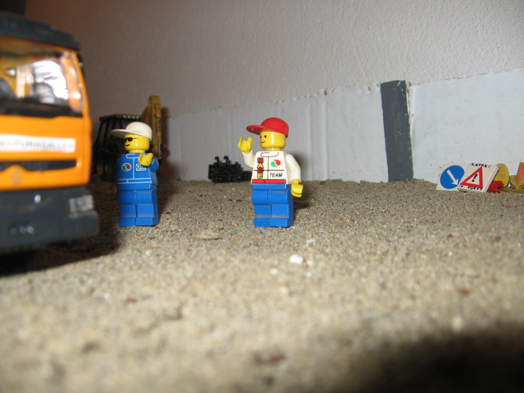 lavori nel nuovo deposito