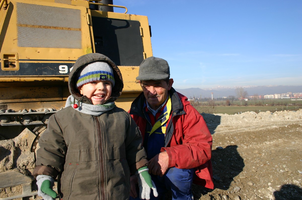 Niccolò e il nonno....si continua!!