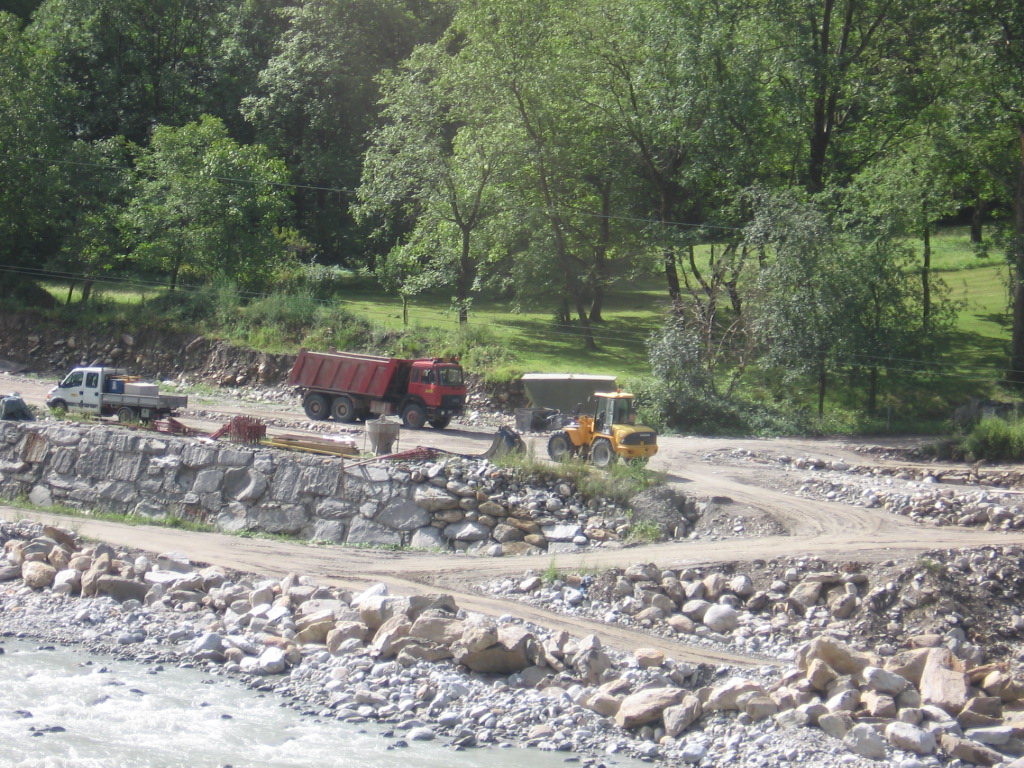 Lavori lungo autostrada A4