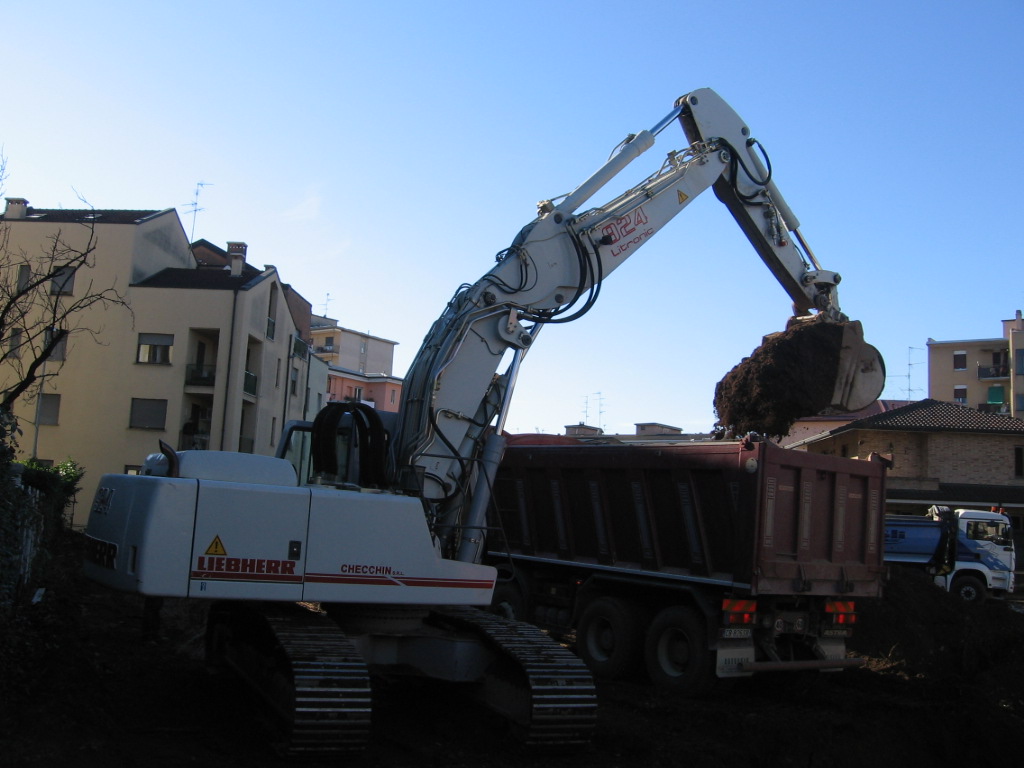 sbancamento Lissone impresa Checchin