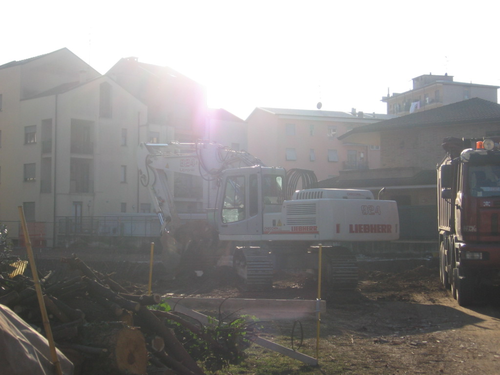 sbancamento Lissone impresa Checchin