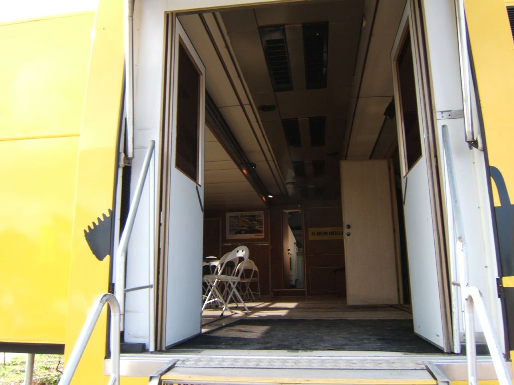 Dentro il motorhome... spazioso!