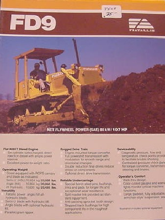 Fiat Allis FD9