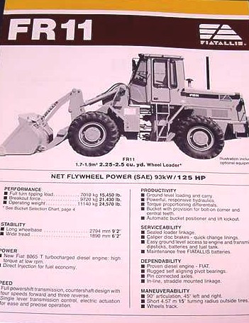 Fiat Allis FR11