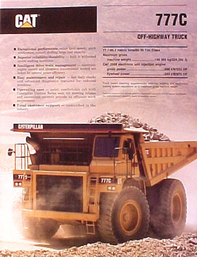 CAT 777C