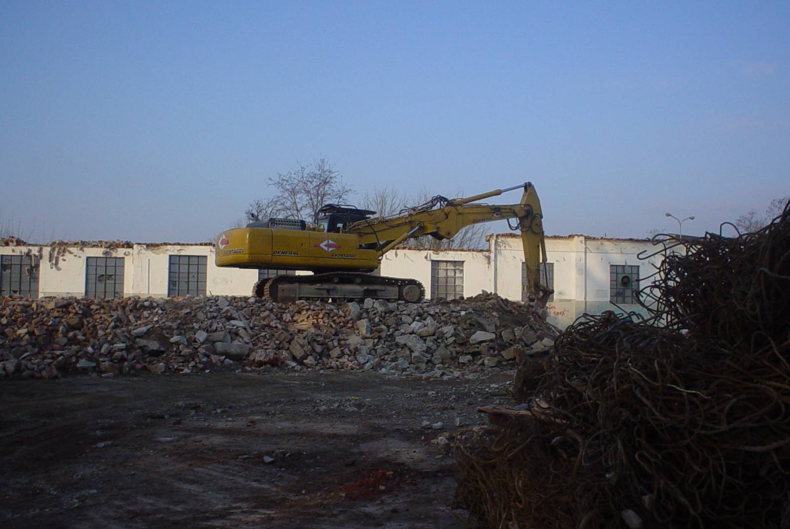 ore 8,si prepara per caricare..