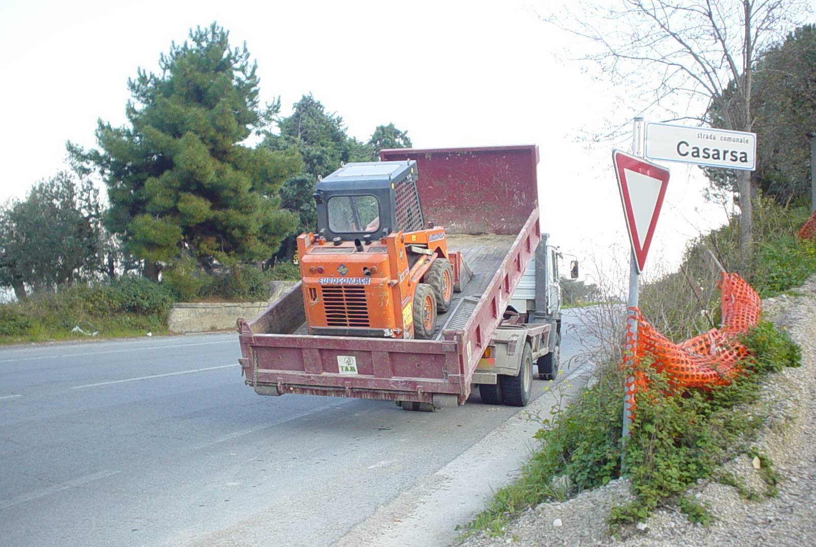 Trasporto Mini-Escavatori (Particolare)