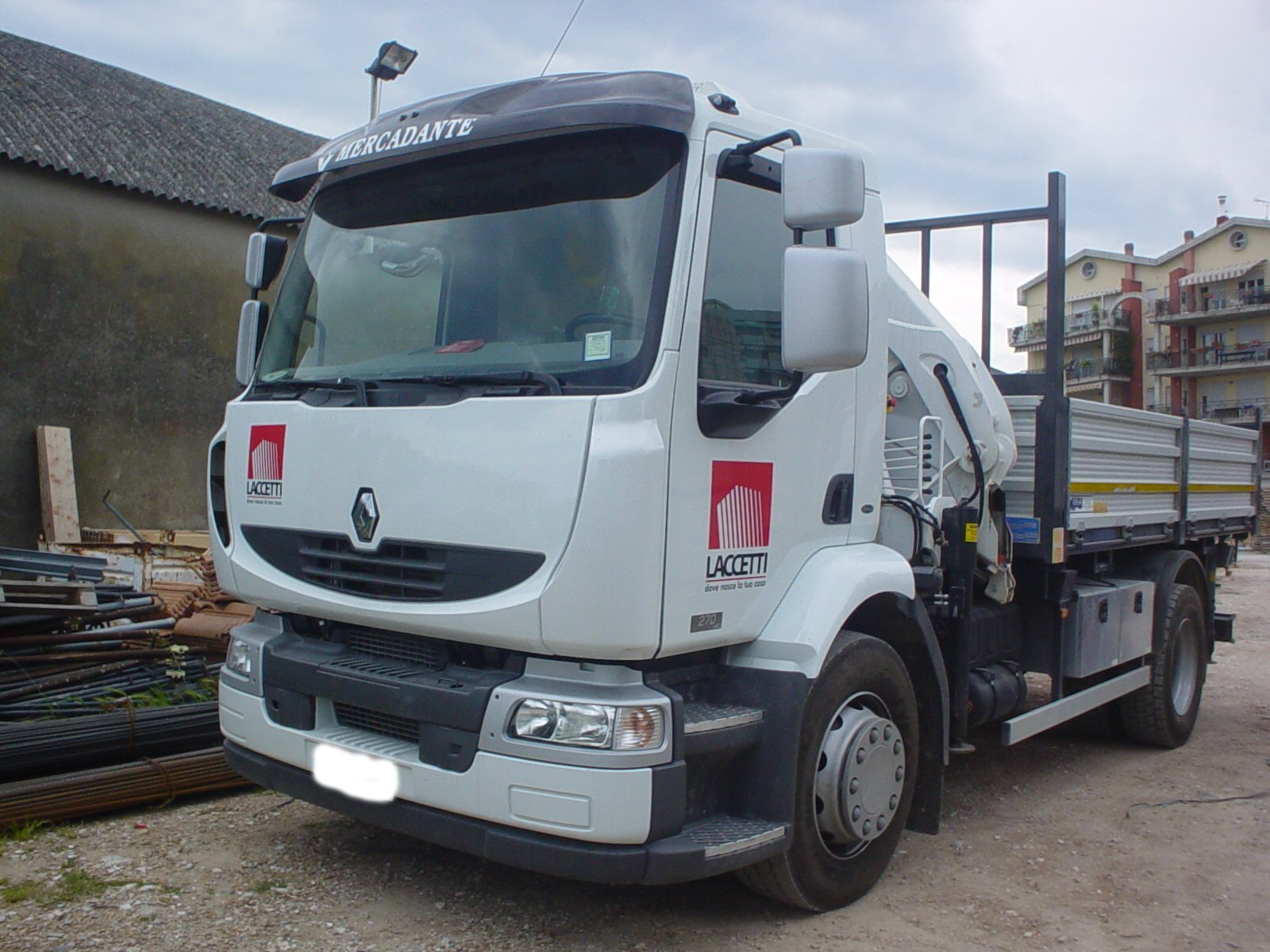 Renault Midlum II per Trasporto Materiale Edile