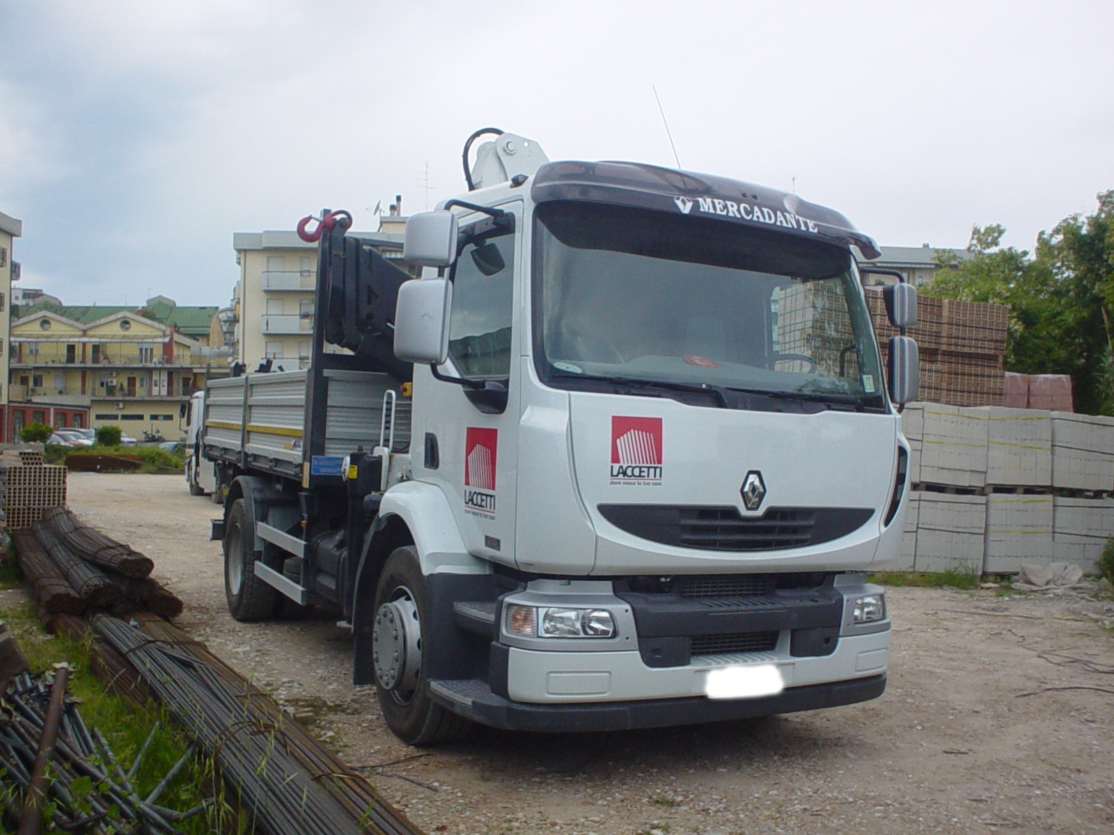Renault Midlum II per Trasporto Materiale Edile