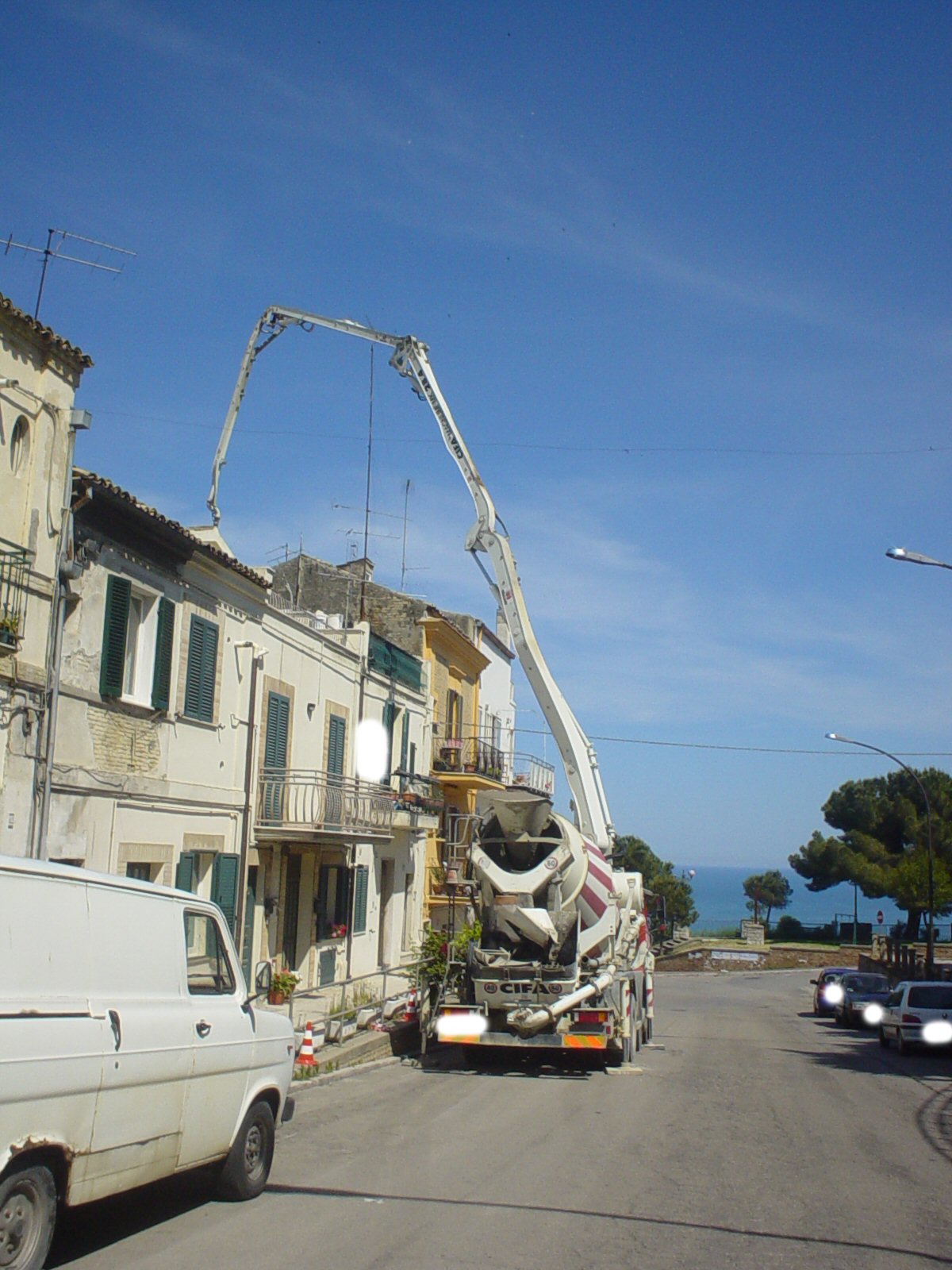 Lavori con Betonpompa Cifa Magnum Metro28