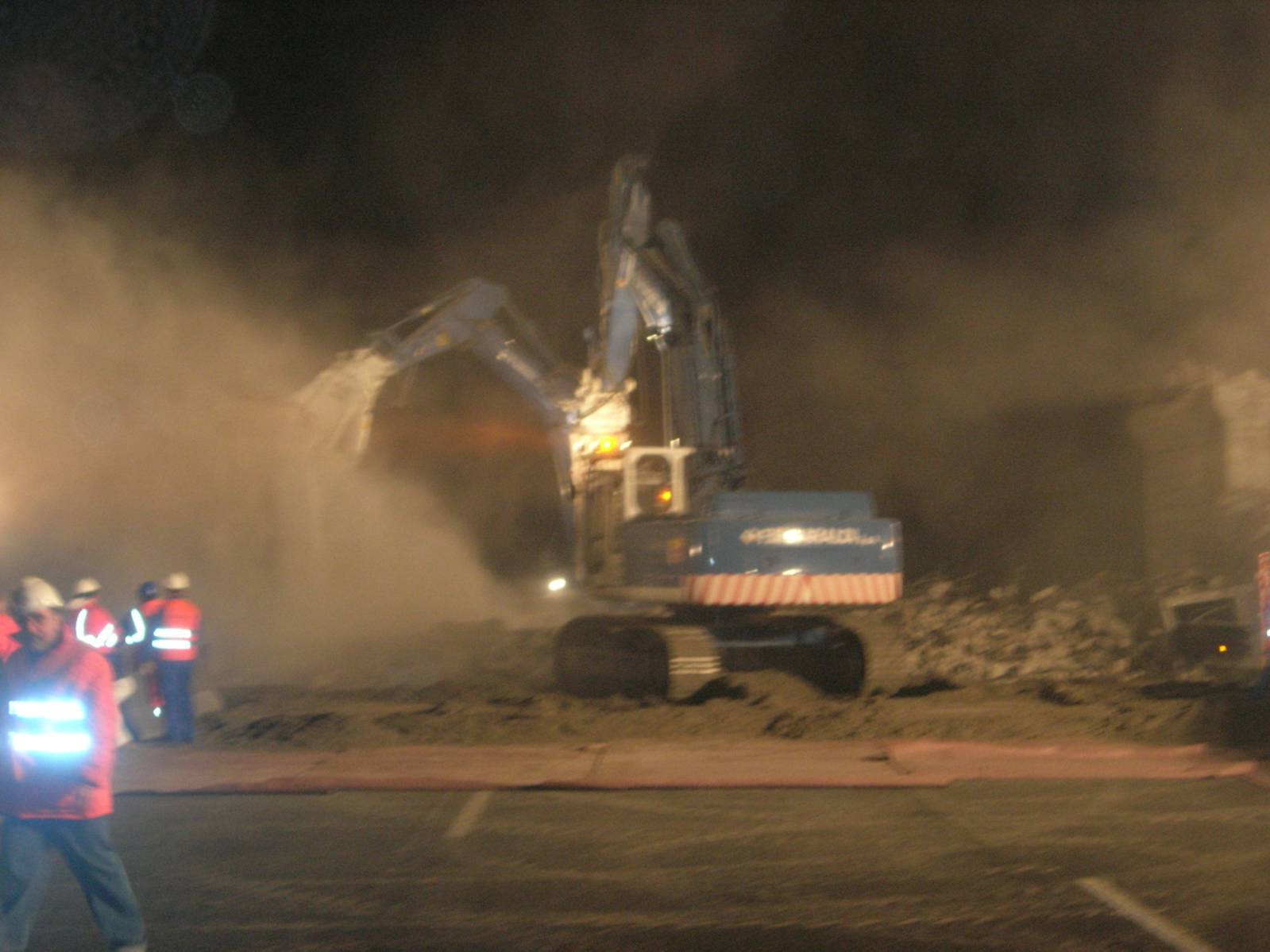 demolizione cavalcavia