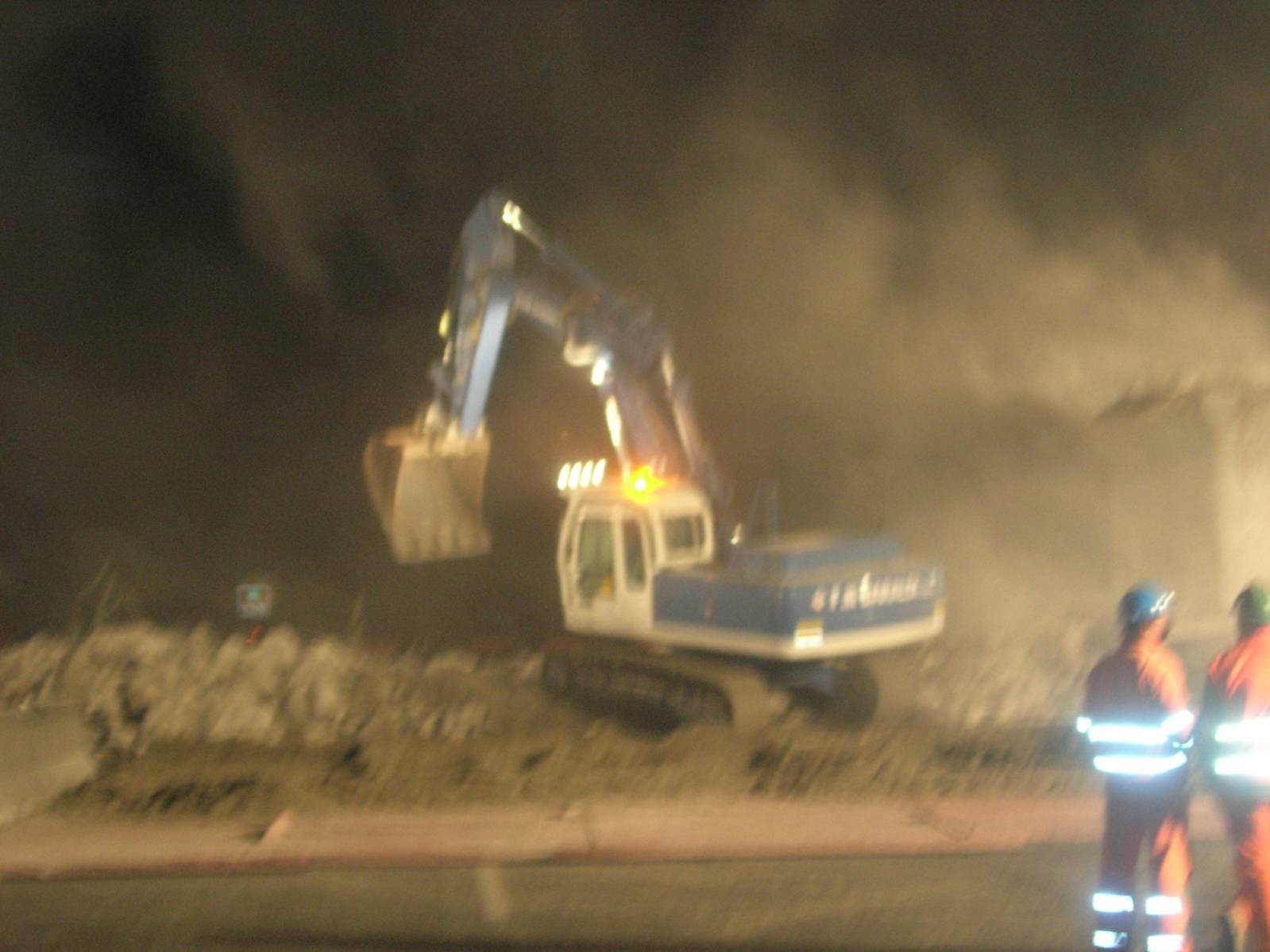 demolizione cavalcavia