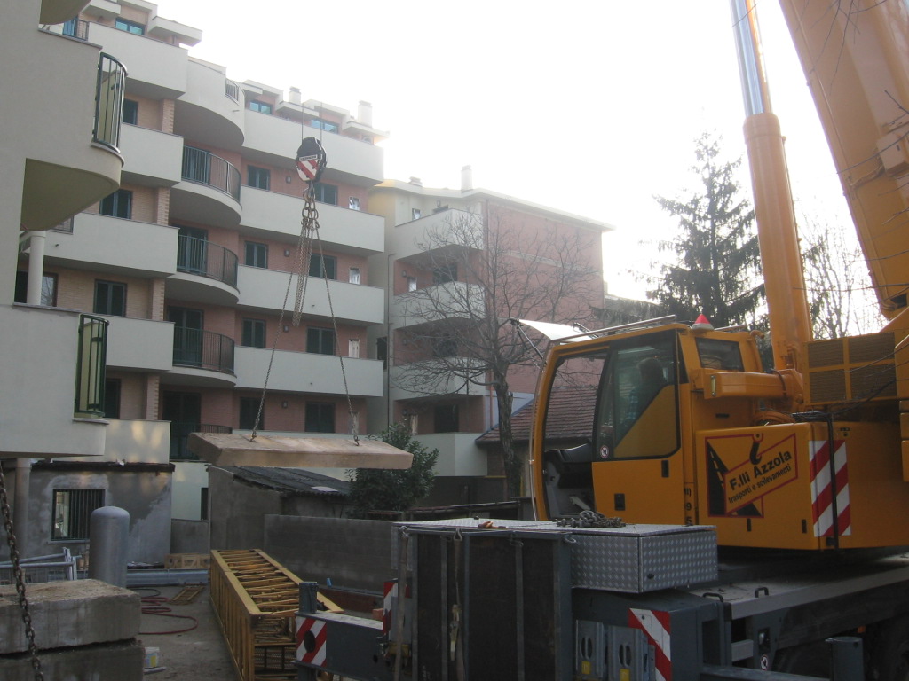 smontaggio FM:sollevamento zavorra di base
