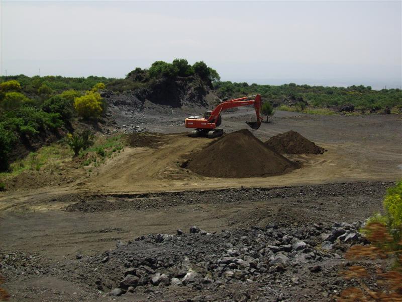 Hitachi zaxis che vaglia terra