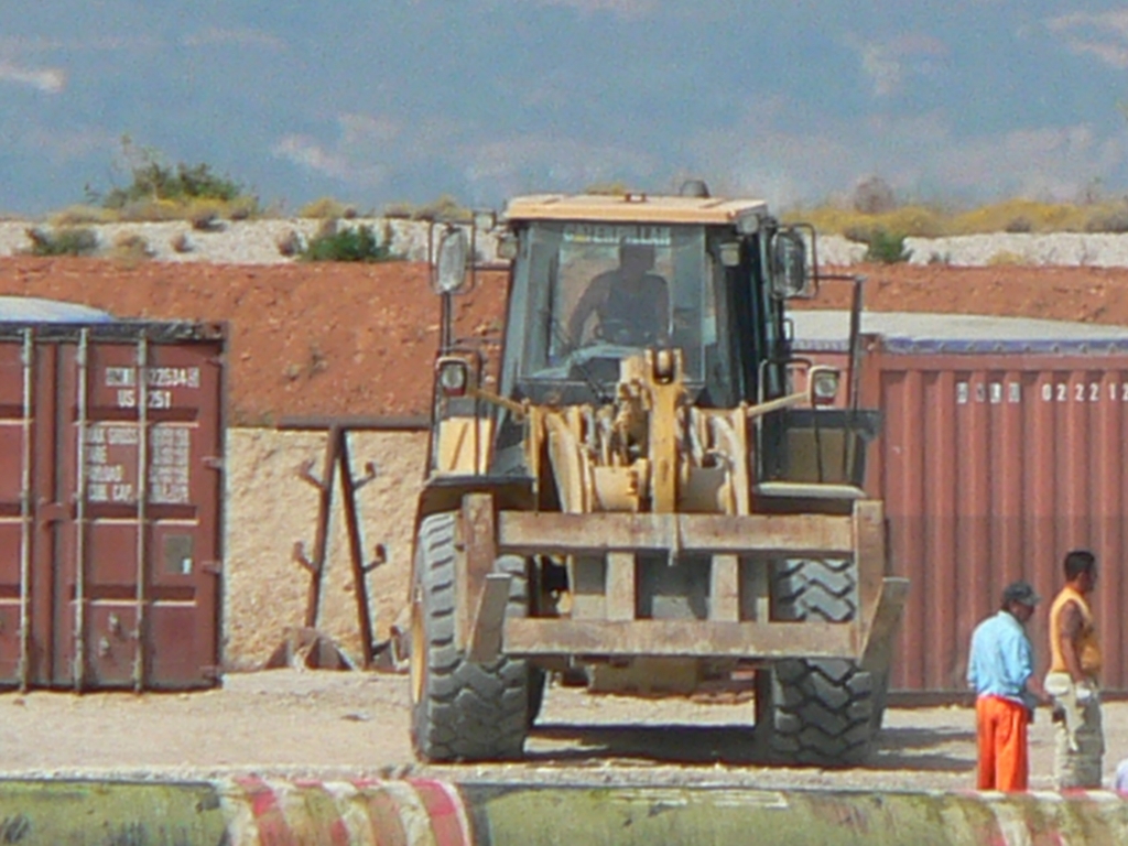 Cat 966G con forche.