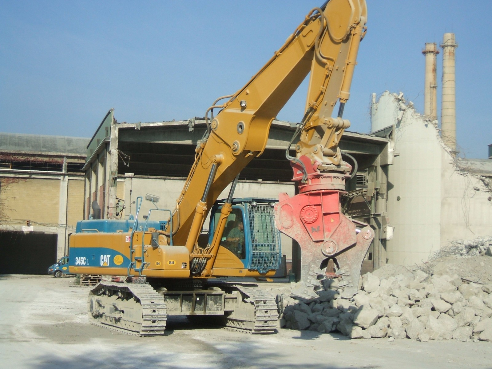 CAT 345C con pinza da 60 q.