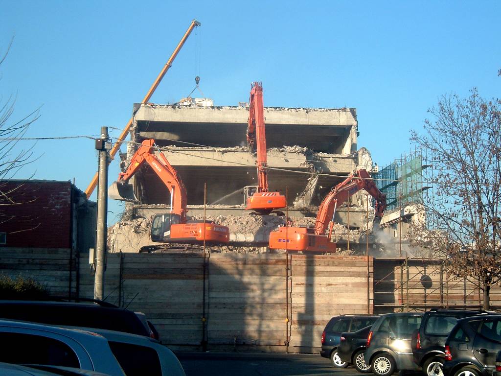 Demolizione 12-01-2007 - Zaxis 350 - EX355 HRD - EX455