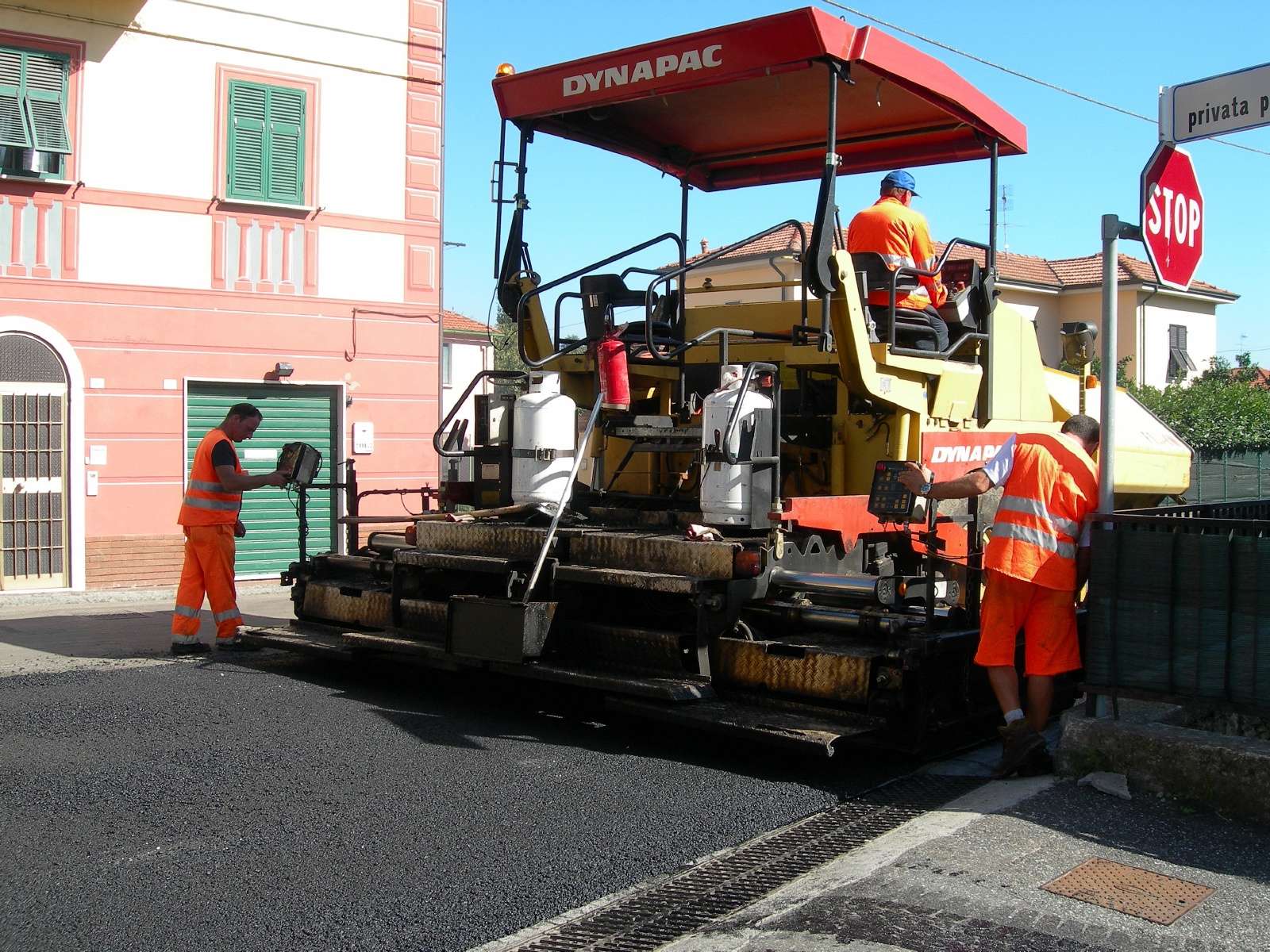 S.P.432 stesa con dynapac