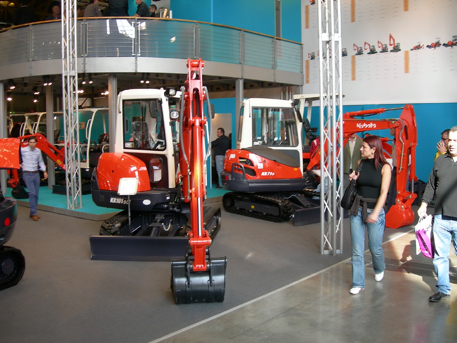 Parte dello stand Kubota