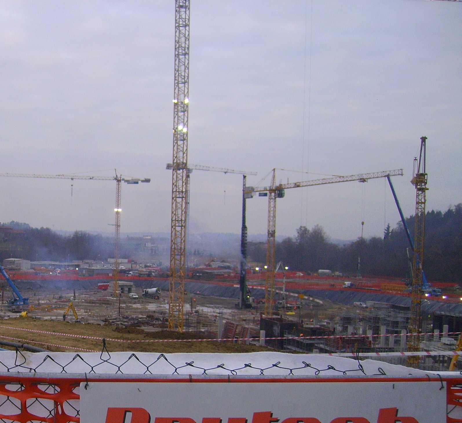 vista cantiere