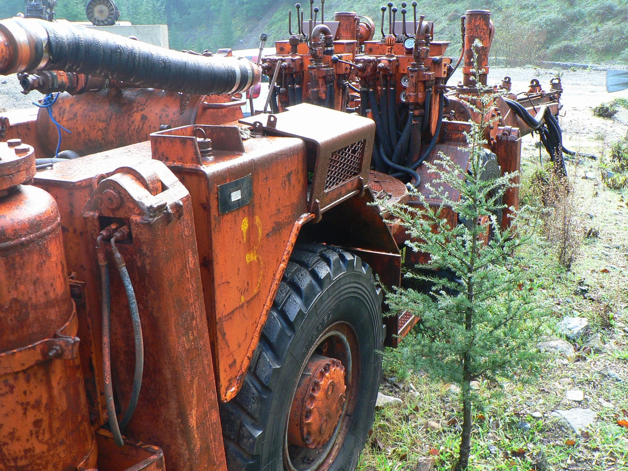 Carro di perforazione, forse Tamrock