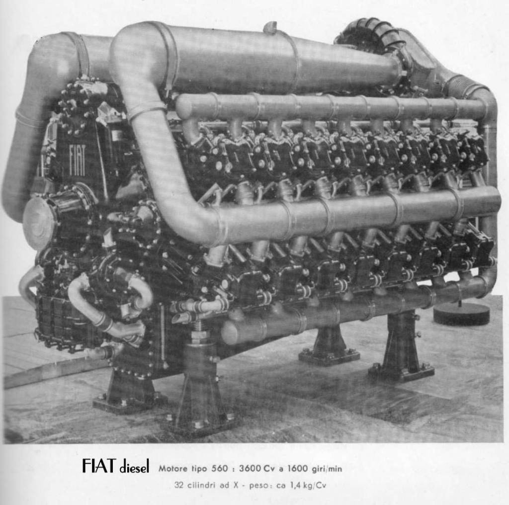 fiat diesel 32 cilindri