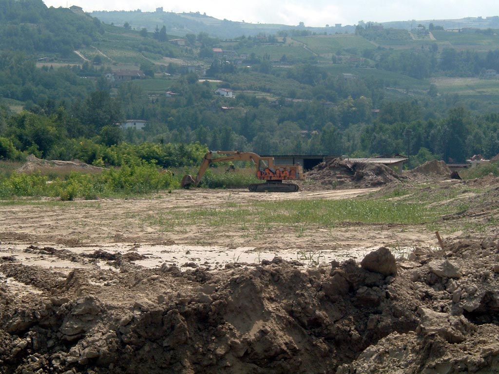 vista del cantiere