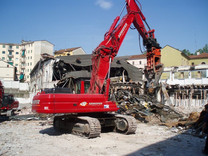 la demolizione