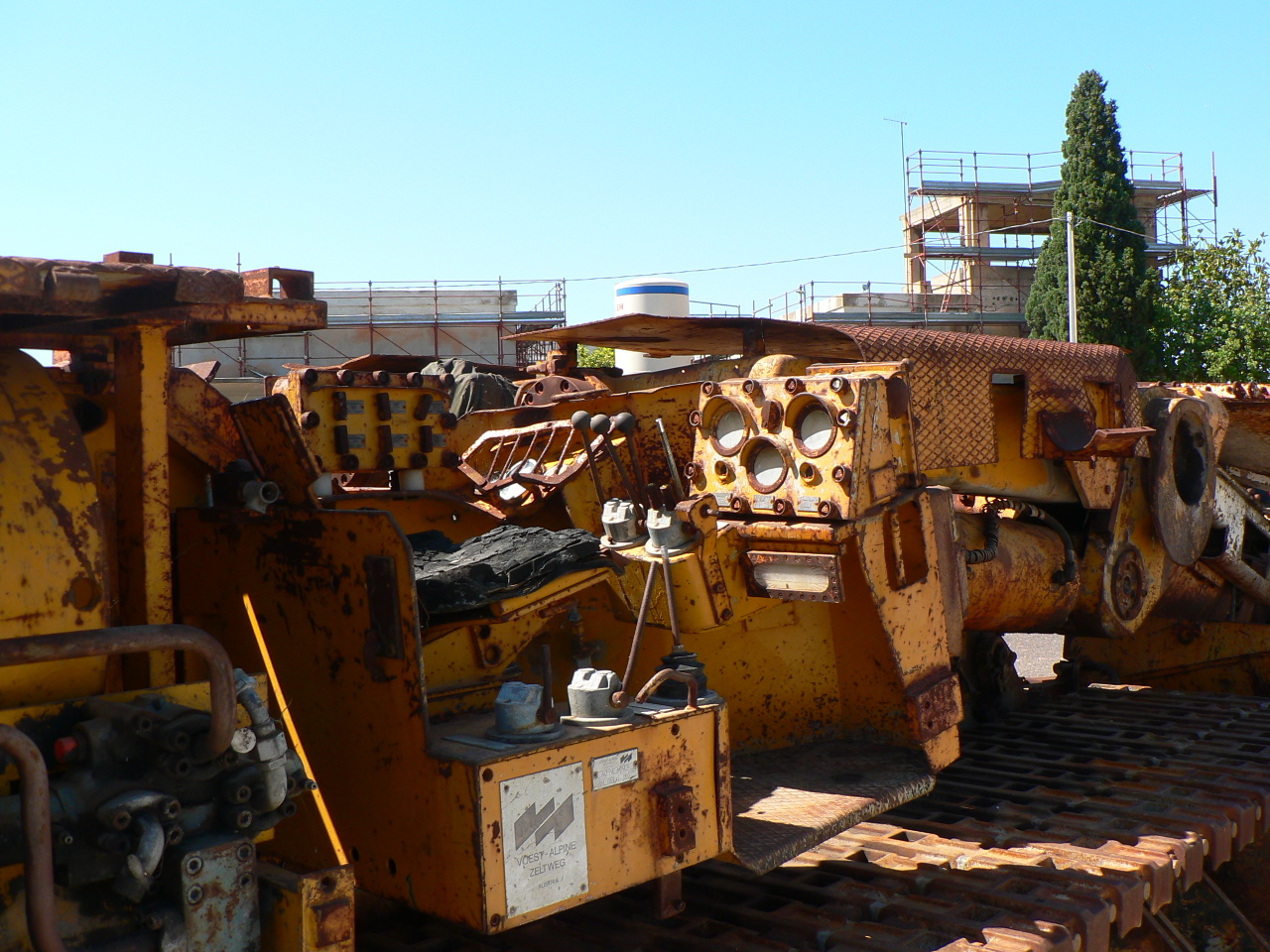 Fresa della Voest-Alpine da 100 ton