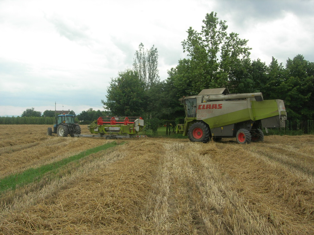 claas lexion 420 e new holland tn75s