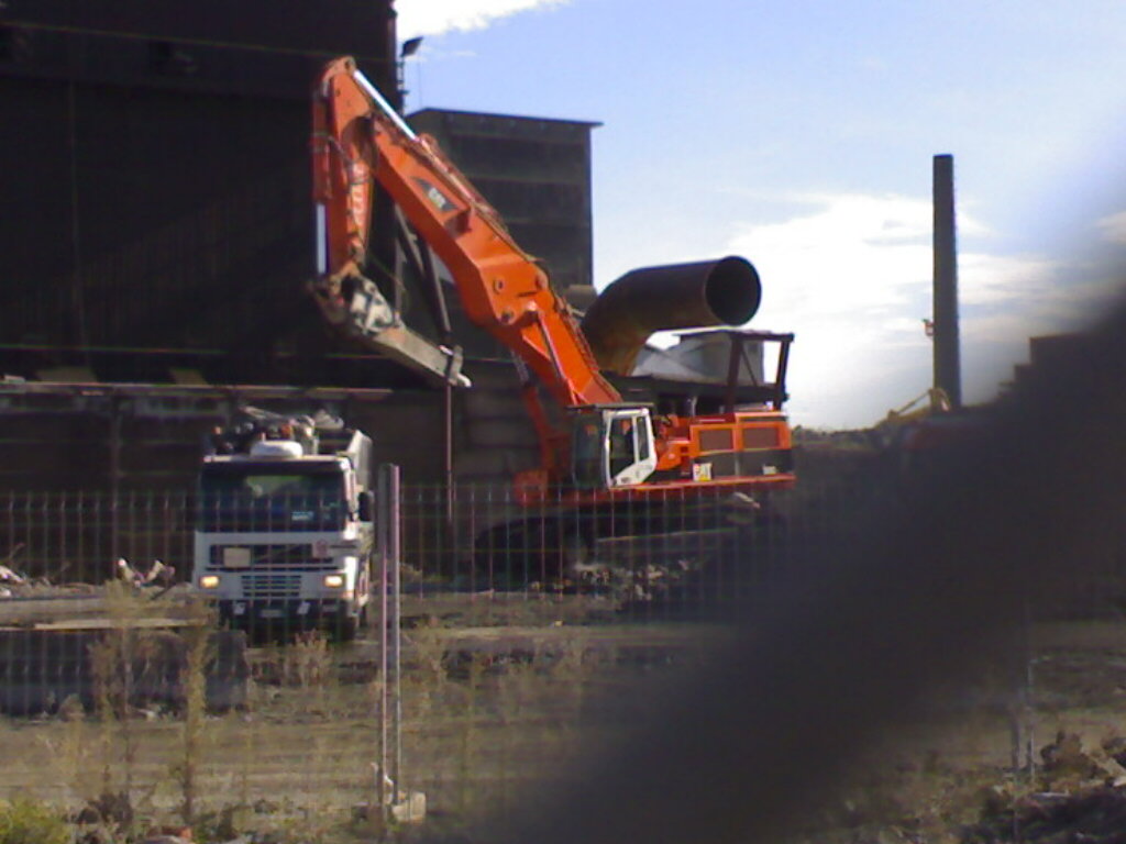 Caterpillar 385CUHD in marcia 22/10/07