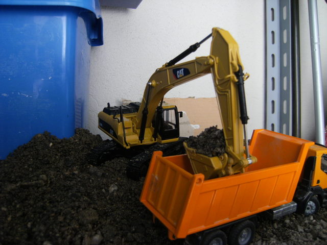 scavo per nuova strada