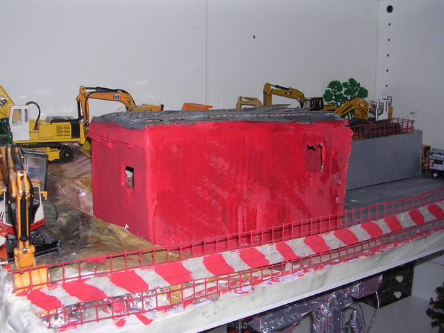 rinnovo diorama  deposito mezzi