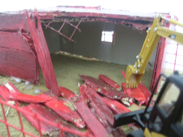 diorama demolizione