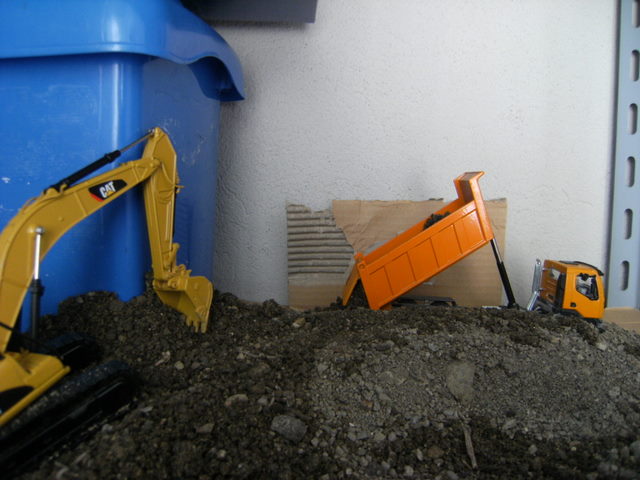 scavo per nuova strada