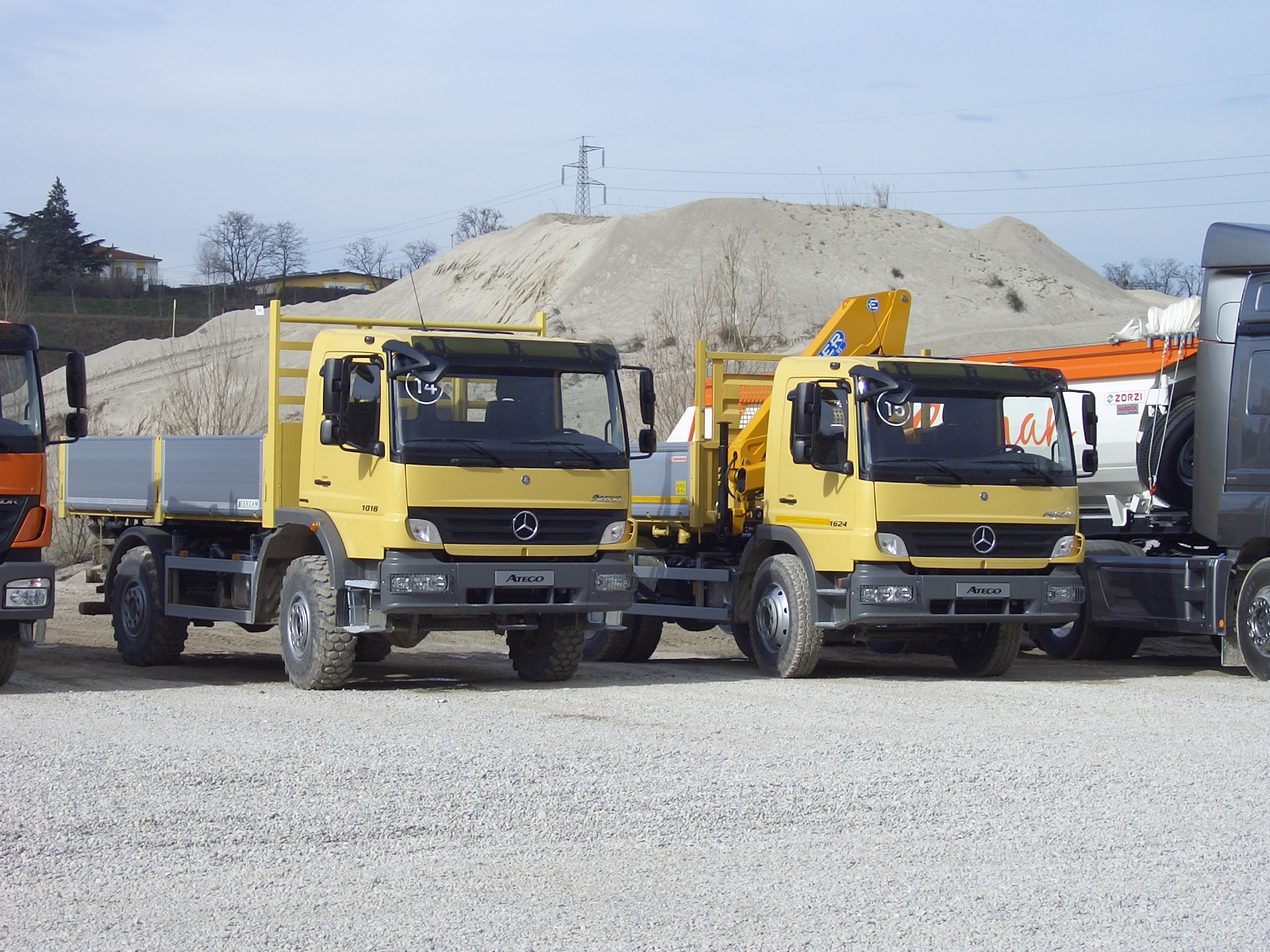 Atego cava prova Mercedes