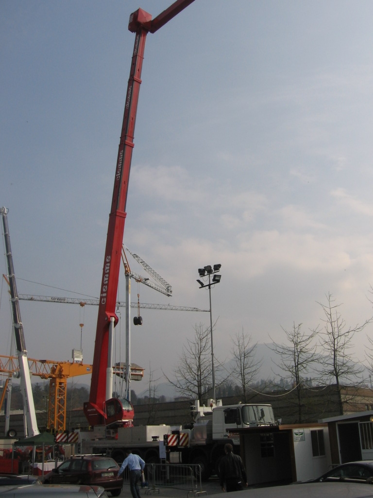 stand Ciemme Noleggi: piattaforma Pagliero da 85 metri su MAN 12x8