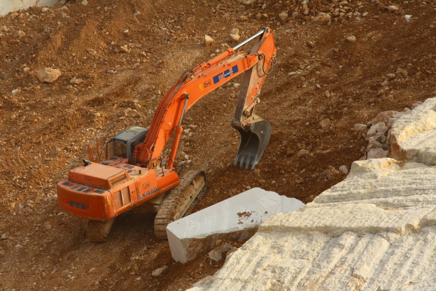 Fiat Hitachi EX455
