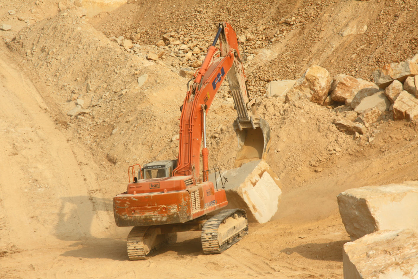 Fiat Hitachi EX455
