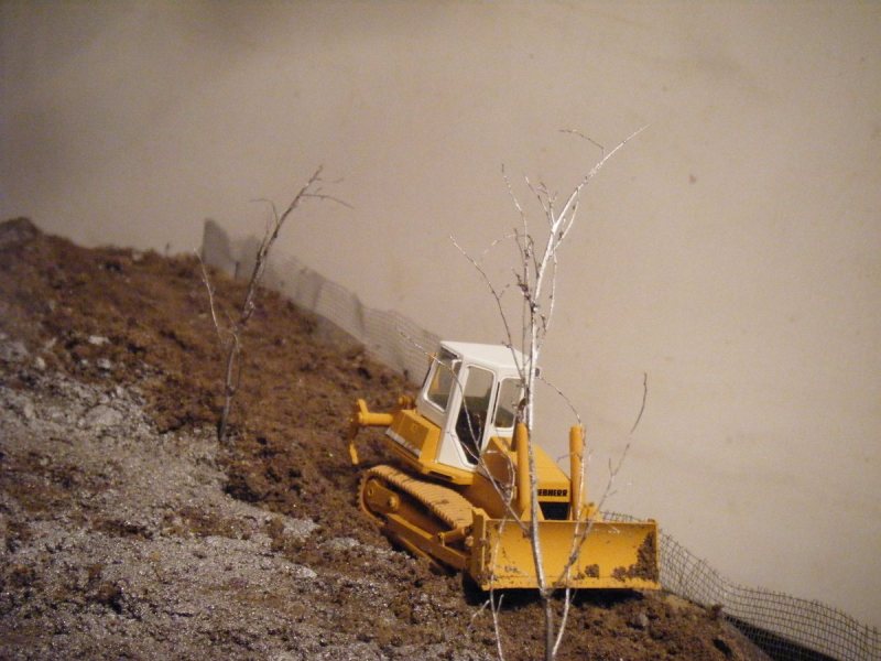 preparazione strada per camion