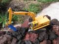 Caterpillar 225 Joal con martellone autocostruito