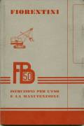copertina manuale uso e manutenzione FB50IV