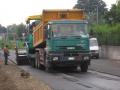 asfaltatura tratti Via Montegrappa-Via Italia: Iveco e Vogele