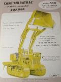 Case Terratrac 600