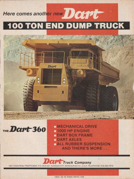 Dart 360 100ton.